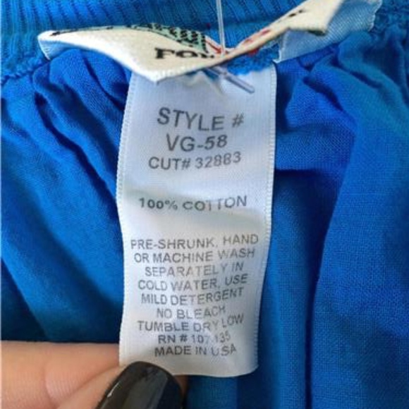 Hard Tail Smocked Tunic Flowy Top - Picture 6 of 6